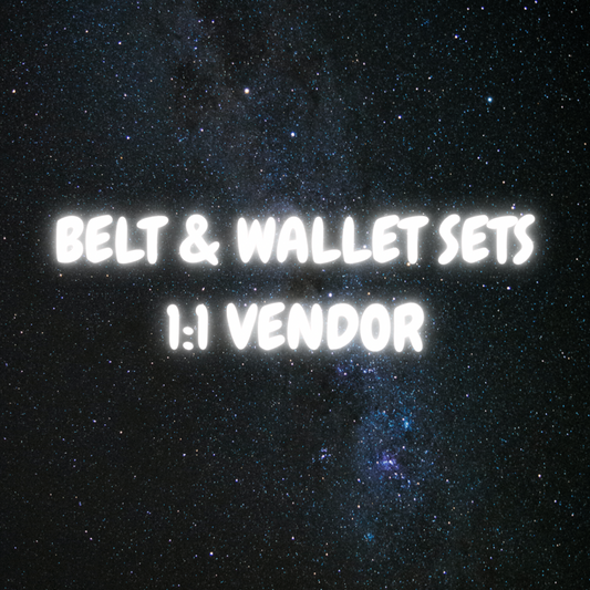 designer belt an wallet sets